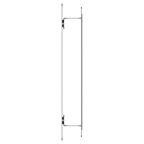 Решетка вентиляционная RVM сетка разъемная на магнитах 170х170 окрашсталь Gray ERA