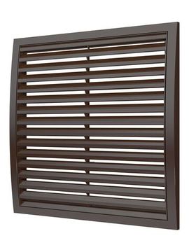 Решетка вентиляционная РРН разъемная 350х350 ASA Brown ERA