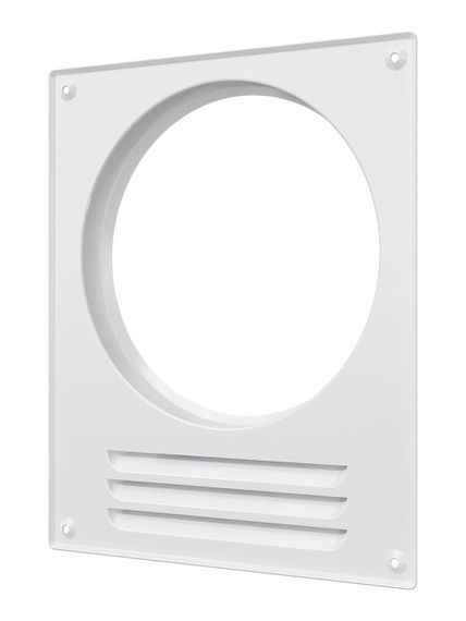 Площадка торцевая ПТМР фланец D150 решетка 196х236 окрашенная сталь ERA