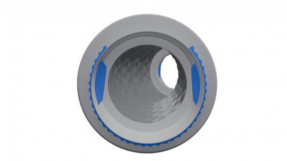 Flexag GL 90/600 гибкий шумоглушитель, D90, длина 600 мм