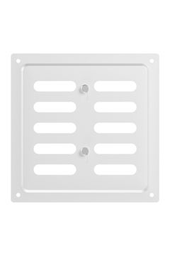 Решетка вентиляционная MER регулируемая 150x154 окраш.сталь White ERA