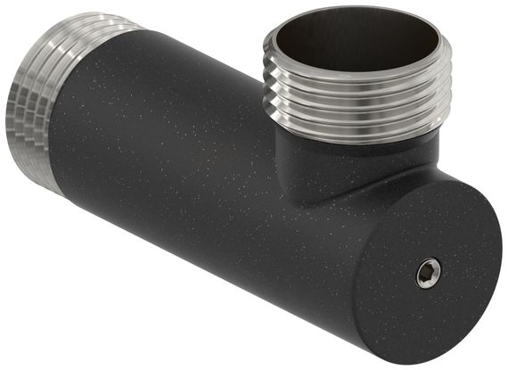 Уголок со спускным клапаном Сунержа переходной (G 1&quot; НР х G 1&quot; НР)