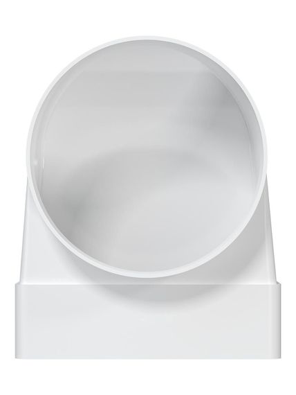 Переходник СККП D100 90° 55х110 пластик ERA