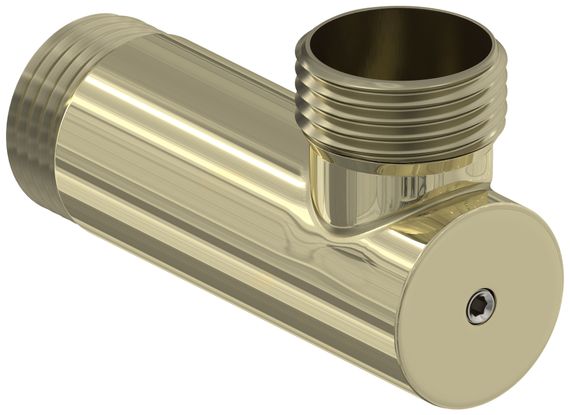 Уголок со спускным клапаном Сунержа переходной (G 1&quot; НР х G 1&quot; НР)