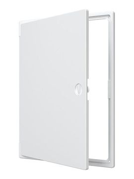 Люк ревизионный ЛТП накладной ручка-задвижка 300х400 пластик EVECS