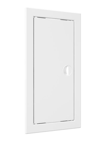 Люк ревизионный ЛР фланец 146х296 ручка 168х318 пластик EVECS