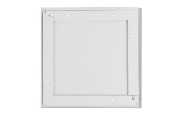 Люк съемный на магнитах 150х150мм накладной белый