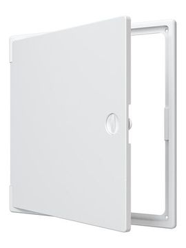 Люк ревизионный ЛТП накладной ручка-задвижка 300х300 пластик EVECS