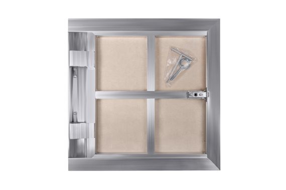 Люк напольный Периметр 750х750 Коробом (с амортизаторами)