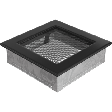Решетка каминная Kratki Standard Чёрная 17x17