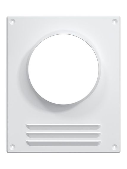 Площадка торцевая ПТМР фланец D125 решетка 196х236 окрашенная сталь ERA