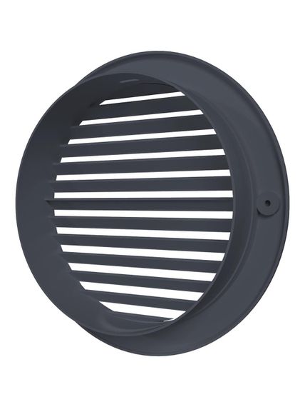 Решетка вентиляционная РКН фланец D150 D186 ASA Gray ERA