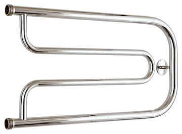 Полотенцесушитель водяной Стилье Дуэт 320х650 резьба-сгон 1"