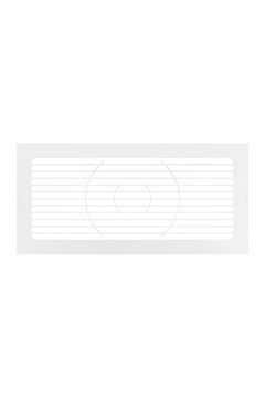 Решетка вентиляционная РСФ фланец 220х90 250x120 пластик ERA