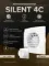 Вентилятор накладной SILENT D100 обр.клапан DICITI