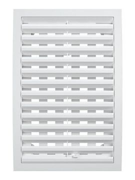 Решетка вентиляционная РРП разъемная регулируемая 200х300 пластик ERA