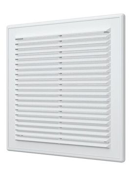 Решетка вентиляционная AR сетка разъемная 250х250 пластик AURAMAX