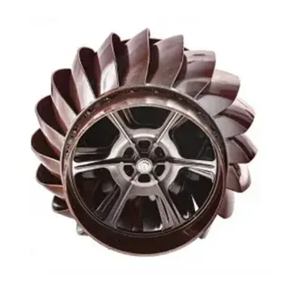 Ротационная вентиляционная турбина, РВТ 160 мм коричневый RAL 8017, серия Twister