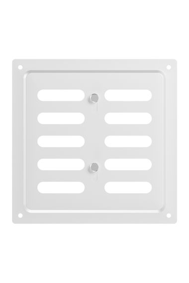 Решетка вентиляционная MER регулируемая 150x154 окраш.сталь White ERA