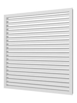 Экран радиаторный ПР фланец 600х600 пластик ERA