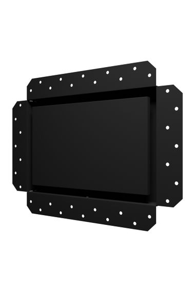 Решетка вентиляционная SGR 300х200 окраш. сталь Matt black ERA