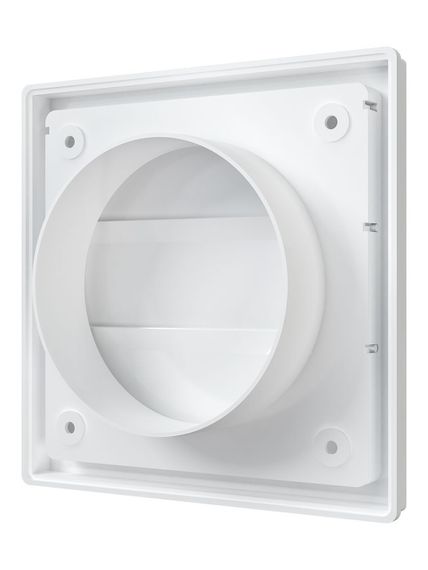 Выход стенной КФ фланец D100 жалюзи 150x150 ASA ERA