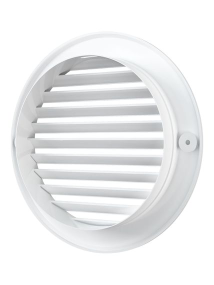 Решетка вентиляционная РК фланец D125 D161 пластик ERA