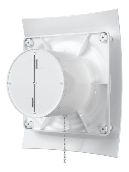 Вентилятор накладной BREEZE D100 обратный клапан тяговый выключатель DICITI