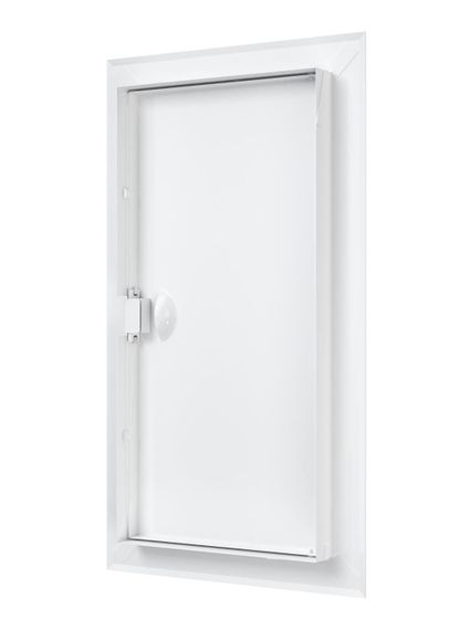 Люк ревизионный ЛТМ фланец 200х400 ручка магнит 260х460 окраш.сталь EVECS