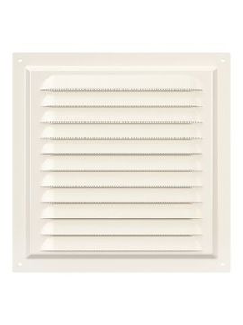 Решетка вентиляционная МЭ сетка 200х200 окрашенная сталь Ivory ERA