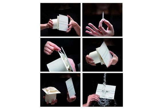 Накладной вентилятор Cata E 100 GSTH Silver (Таймер, датчик влажности, термометр, дисплей) + обратный клапан