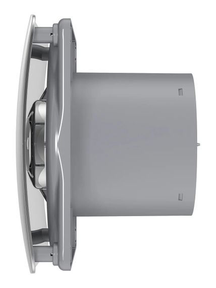 Вентилятор накладной RIO D100 обратный клапан Chrome DICITI
