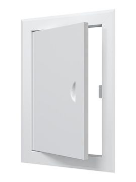 Люк ревизионный ЛТМп фланец 200х300 ручка магнит 260х360 окраш.сталь EVECS