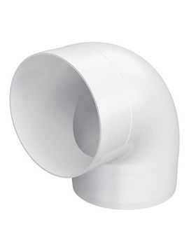 Колено ККП D100 90° пластик ERA