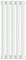 Отопительный радиатор Сунержа Эстет-00 500х225 5 секций