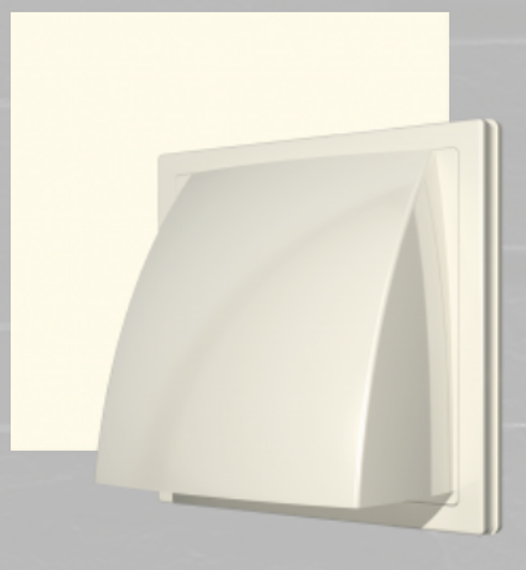 Клапан Инфильтрации Воздуха Airone КИВ-2 125 0.5м с пластиковым козырьком.