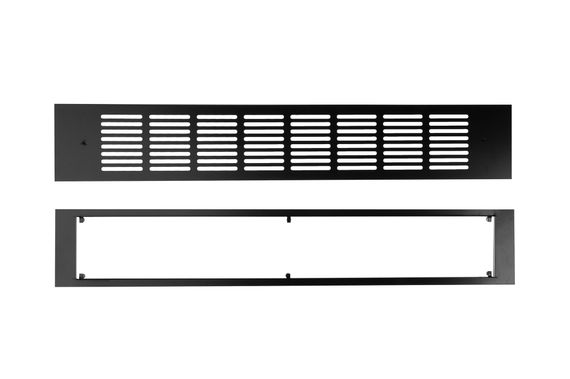 Решетка на магнитах Визионер МВМС-М 800х100 мм Черный матовый
