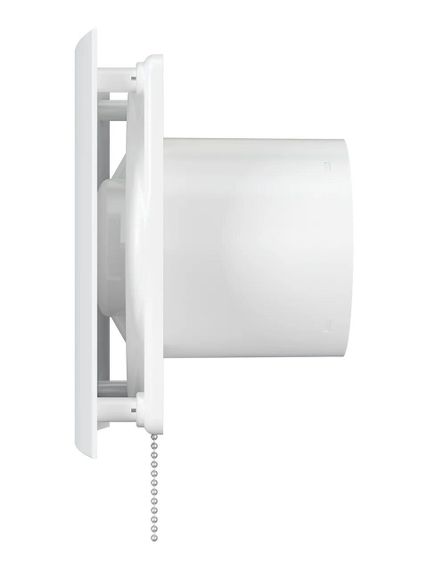 Вентилятор накладной QUADRO D100 обр.клапан тяг.выкл. ERA