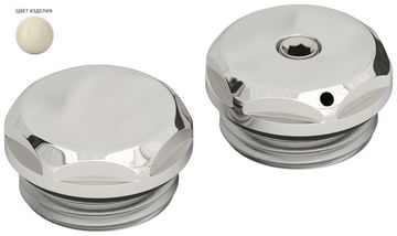 Спускной клапан/заглушка Спускной клапан с заглушкой Сунержа d 25 мм (G 1/2" НР)