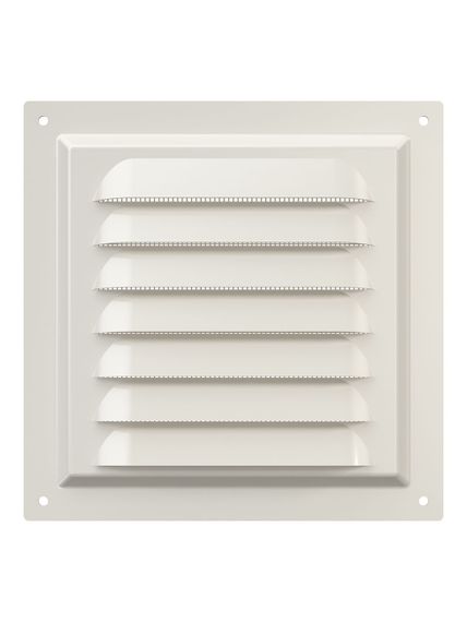 Решетка вентиляционная МЭ сетка 150х150 окрашенная сталь Ivory ERA
