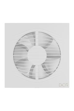 Вентилятор накладной SLIM D150 обратный клапан DICITI