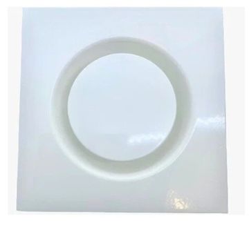 Диффузор шумоподавляющий стальной вытяжной DEC DVSQ 100