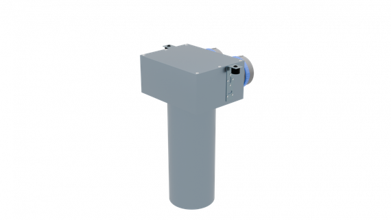 Flexag PCP-100/75x2 пленум вентиляционный потолочный, D100, на 2 выxода, L=300 мм