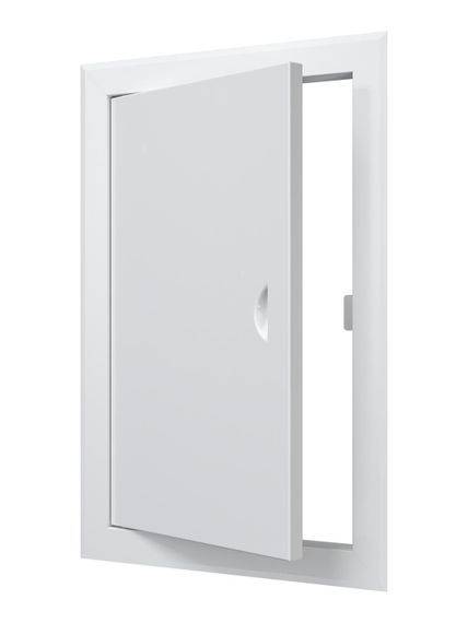 Люк ревизионный ЛТМп фланец 250х400 ручка магнит 310х460 окраш.сталь EVECS