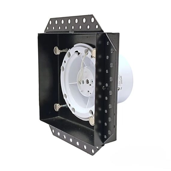 Вентилятор вытяжной теневой MMotors VM105ТН скрытого монтажа, под плитку с таймером и датчиком влажности(105 м3/ч)