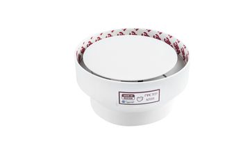 Диффузор теневой Visioner TDNP100/90 белый/белая крышка с приточно-вытяжным вентилятором для натяжного потолка с регулировкой потока воздуха D 100 мм