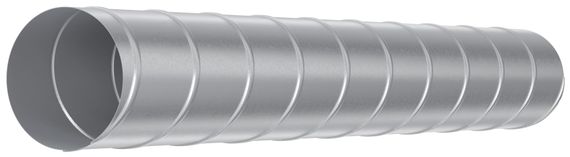 Воздуховод DG D160 L2м оцинкованная сталь ERA PRO