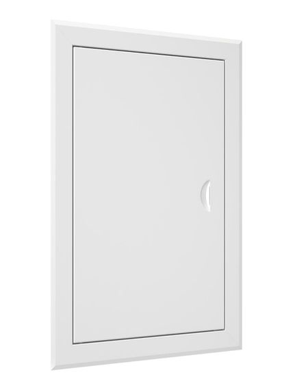 Люк ревизионный ЛТМ фланец 250х400 ручка магнит 310х460 окраш.сталь EVECS