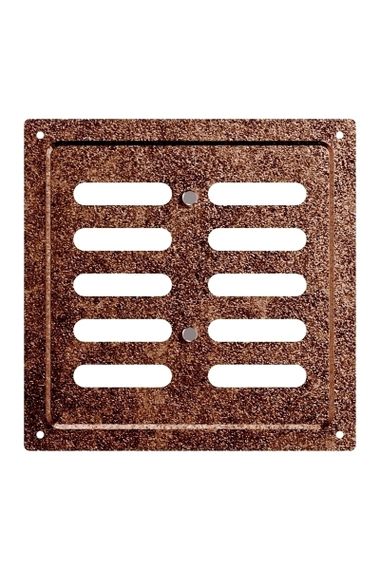 Решетка вентиляционная MER регулируемая 150x154 окраш.сталь Antique copper ERA