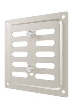 Решетка вентиляционная MER регулируемая 100x100 окраш.сталь Beige ERA